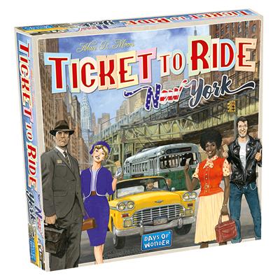 Ticket To Ride New York - #shop_name AsmodeeBoard Games