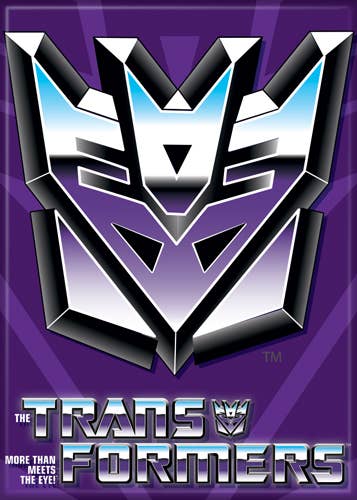 Transformers Decepticon Shield Magnet 2.5" x 3.5" - #shop_name Ata BoyMagnets