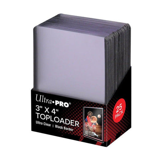 Ultra pro Toploader Black Border - #shop_name Conworlds Emporium