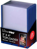 Ultra pro Toploader Blue Border - #shop_name Conworlds Emporium