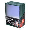 Ultra pro Toploader green Border - #shop_name Conworlds Emporium