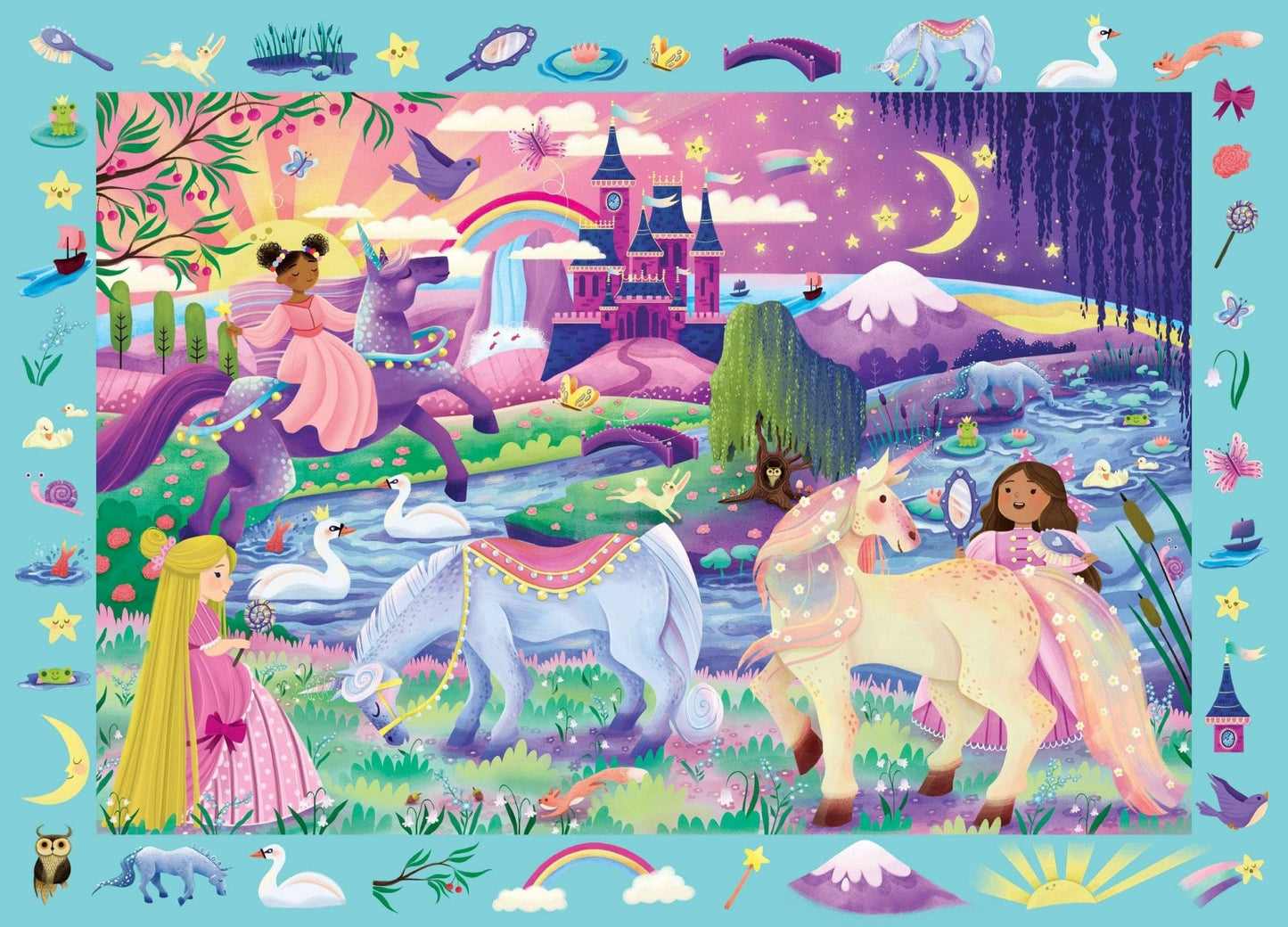 Unicorns Seek & Find 100 - Piece Jigsaw Puzzle - #shop_name Peter Pauper PressPuzzles