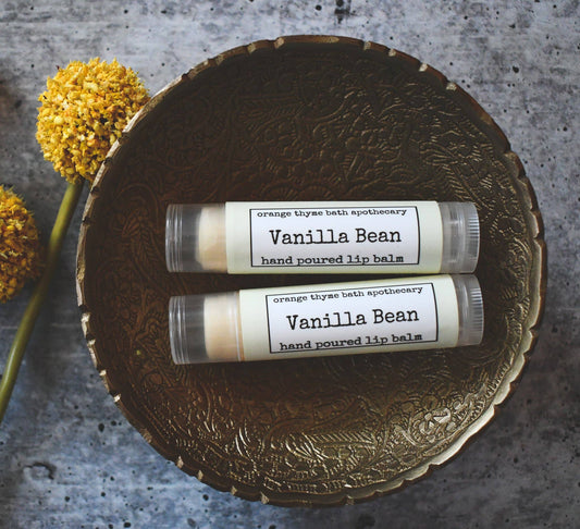 Vanilla Bean Lip Balm - #shop_name Orange Thyme Bath ApothecaryGifts