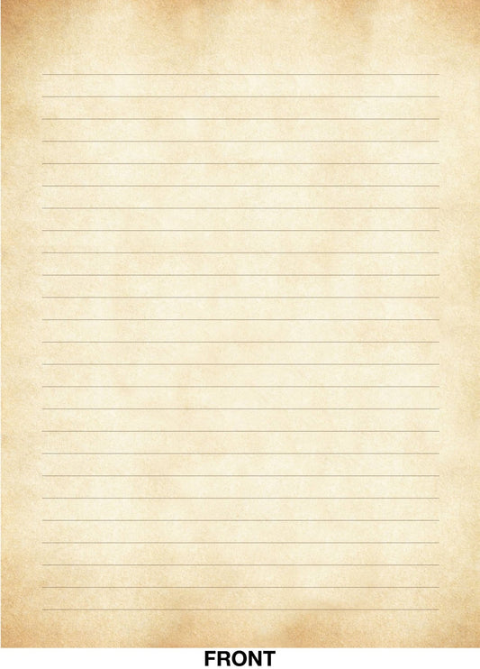 Vintage Parchment Lined Stationery Set - #shop_name Peter Pauper PressStationary