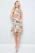 Whimsical Print Mushroom Print Dress - #shop_name LA SoulApparel