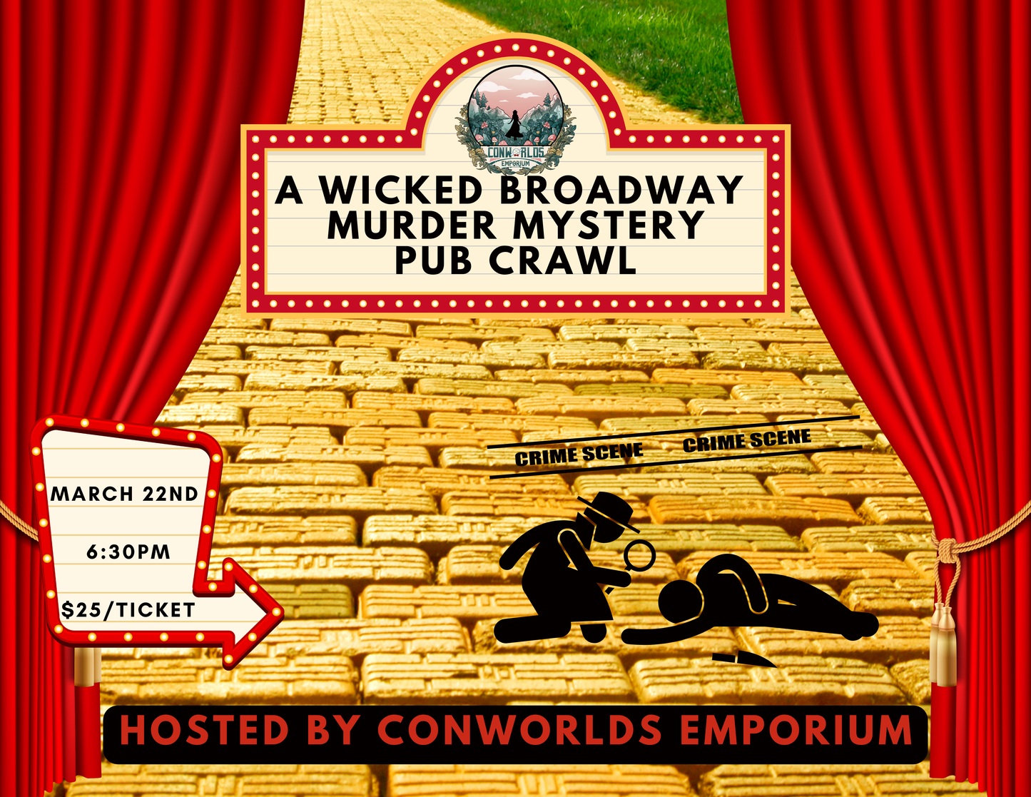 A Wicked Broadway Murder Mystery Pub Adventure