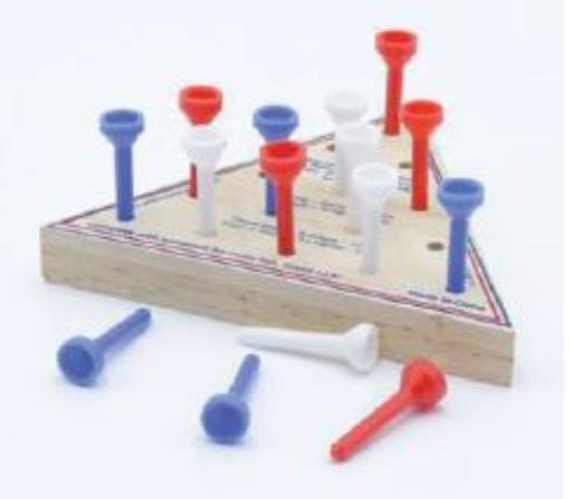 Wooden Peg Game - Way Back Toys - #shop_name ContinuumToys