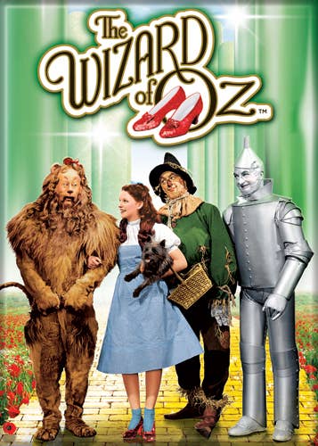 Wizard of Oz Cast Magnet 2.5" x 3.5"
