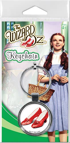 Wizard of Oz Ruby Slippers Keychains