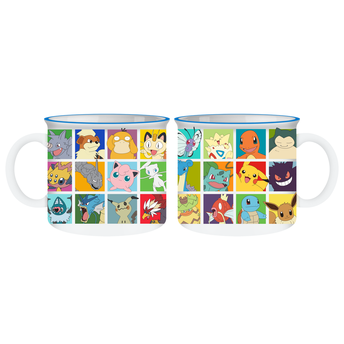 Pokemon Grid 20oz Ceramic Camper Mug