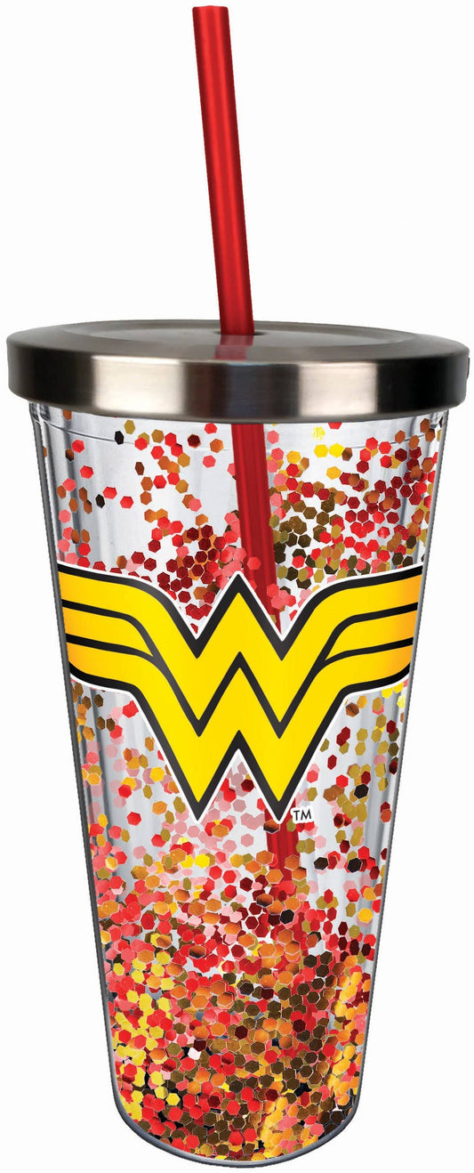 Wonder Woman Glitter Cup