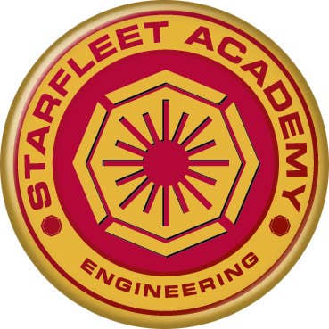 Starfleet Academy Engineering Button