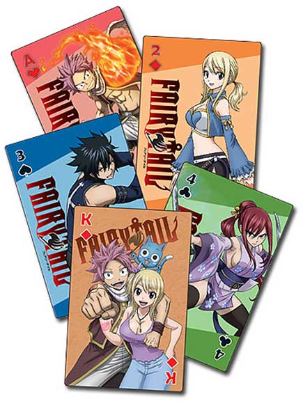 FAIRY TAIL S7 BIG GROUP PLAYING CARDS