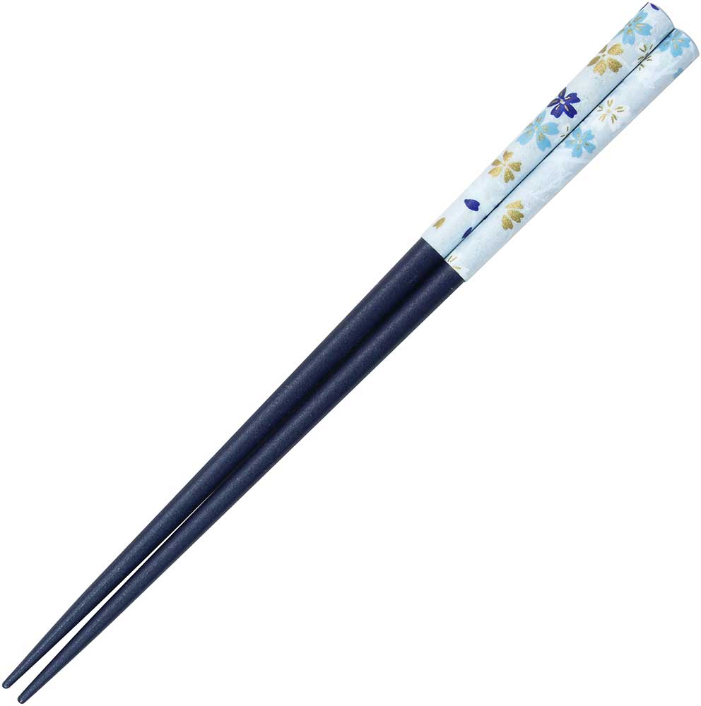 Washi Blue Aozora Sakura Chopsticks