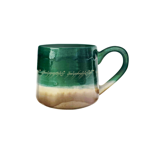 Lord of the Rings Reactive Glaze 14oz. Tapered Pottery Mug