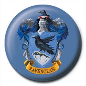 Harry Potter Button (Ravenclaw Crest) 25mm