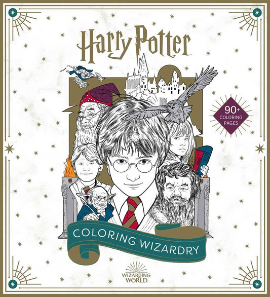 Harry Potter: Coloring Wizardry (90 pages of Coloring!)