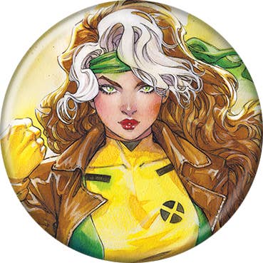 Marvel Comics© Xmen 11 Sabine Rich Var Rogue Buttons 1.25" Round