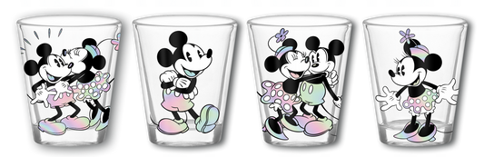 Mickey Mouse Mini Glass Set