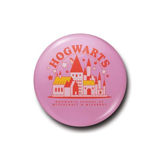 Harry Potter Button (Witty Witchcraft - Hogwarts) 25mm
