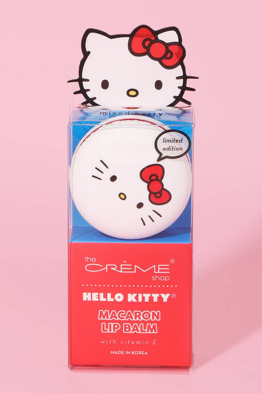 Hello Kitty Mixed Berry Macaron Lip Balm: ASSORTED