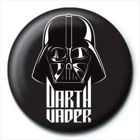 Star Wars Button (Darth Vader Black) 25mm