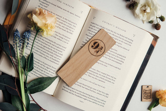 Platform 9 3/4 - Harry Potter Inspired Wooden Bookmark