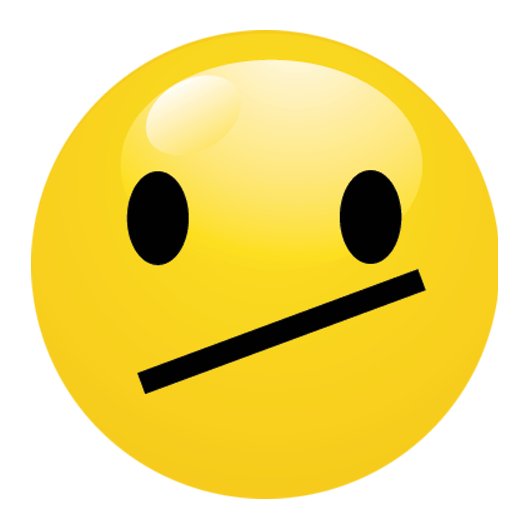 Slanty Emoji 1.25" Button