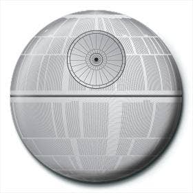 Star Wars Button (Death Star) 25mm