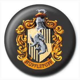 Harry Potter Button (Hufflepuff Crest) 25mm