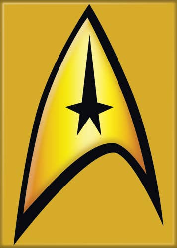Star Trek Command Insignia Magnet 2.5" x 3.5"