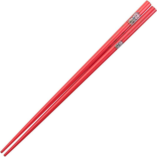 Maneki Neko Lucky Cat on Red Chopsticks