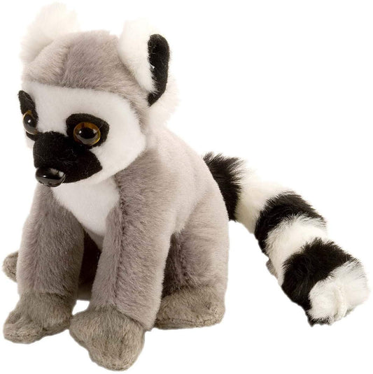 Pocketkins Ring Tailed Lemur 5" Stuffed Animal by Wild Republic