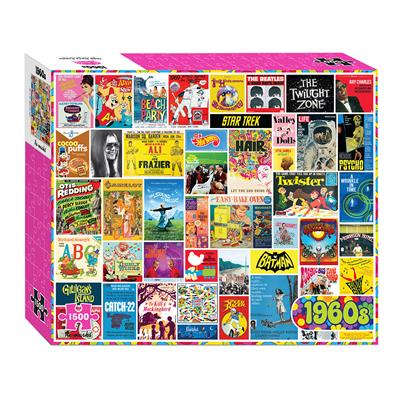 1500 Piece 1960s Puzzle